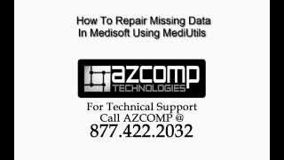 How To Repair Missing Data In Medisoft Using MediUtils [upl. by Laehctim]