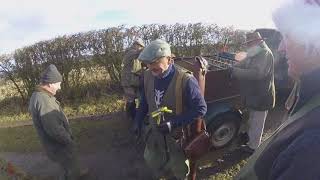 CALDECOTE farm shoot  Shooting with a 1886 Purdey Part 1 [upl. by Haelahk]