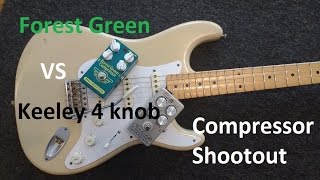 Keeley Compressor vs Mad Professor Forest Green shootoutcomparison [upl. by Ahsyt647]