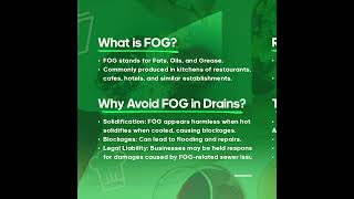 Grease Trap  The Food Service Establishment Quick Guide to Fats Oils and Grease FOG Ireland [upl. by Carine]