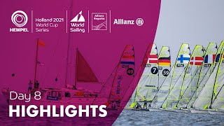 Day 8 Highlights  Hempel World Cup Series 2021 Allianz Regatta [upl. by Euqina]