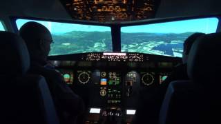 Session de Pilotage sur Simulateur de Vol Airbus A320 à Toulouse [upl. by Odnalref]