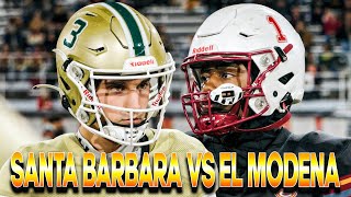 Santa Barbara vs El Modena‼️  Xzavior Guess Leads Vanguards To Battle⚔️  CIFSS D4 Playoffs 🚨 [upl. by Philipps984]