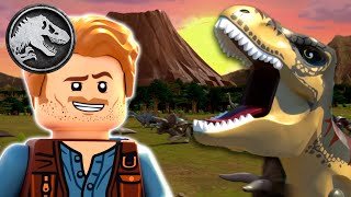 Jurassic Worlds GEHEIME neue Ausstellung  LEGO JURASSIC WORLD NEUE ATTRAKTION [upl. by Litton]