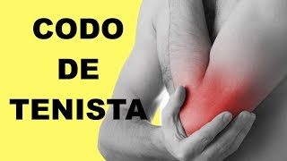 MEJOR Ejercicio Para Codo de Tenista Epicondilitis Lateral Tratamiento [upl. by Rotciv]