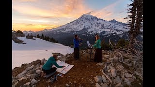 quotAmazing Gracequot at Mount Rainier  Nikki Frumkin Artist  The Musical Mountaineers [upl. by Crissy]