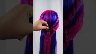 Easy hairstyle for school hairstyletutorial hairstyle hair haircare haircut trending [upl. by Lilian]