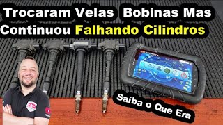 Gran Livina Trocaram Velas e Bobinas Mas Continuou Falhando Cilindros [upl. by Poppas]