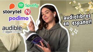 ¿Cómo y Dónde escuchar audiolibros en español🎧📚 [upl. by Eibbob]