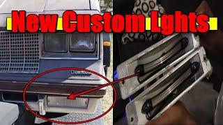 Installing custom fog lights on my 85 Gbody Cutlass [upl. by Kcirevam]