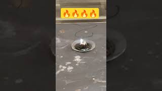 oxidation reaction KMnO4fire experiment [upl. by Negriv]