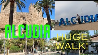 Alcudia all areas big walk May 2024 [upl. by Cannice658]