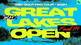 2024 Discraft Great Lakes Open  MPO FINALB9  Buhr Wysocki Heimburg Robinson  Jomez Disc Golf [upl. by Kaleb]