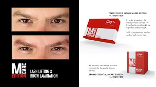 Lash lifting and brow lamination men care [upl. by Sucramal]