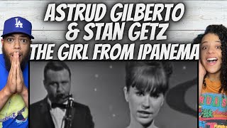 WOW FIRST TIME HEARING Astrud Gilberto and Stan Getz  The Girl From Ipanema REACTION [upl. by Kaasi]