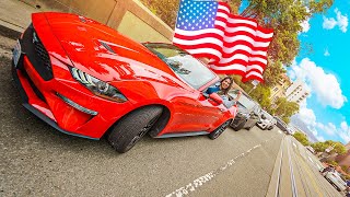 ALUGAMOS UM FORD MUSTANG NOS ESTADOS UNIDOS vlog de 1 hora [upl. by Allyce]