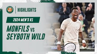 Monfils vs Seyboth Wild Round 1 Highlights  RolandGarros 2024 [upl. by Gilmore619]