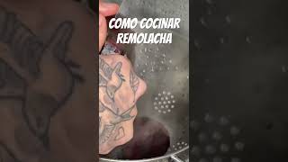 Cocinar REMOLACHA para usar en RECETAS 🤤 ¡SUPER FÁCIL [upl. by Anahcar553]