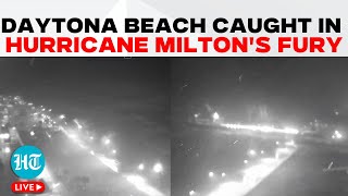 Milton LIVE  Floridas Daytona Beach LIVE Footage As Hurricane Milton Makes Landfall  LIVE Camera [upl. by Soilisav802]