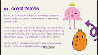 Psychology showcase  The multi store model of memory [upl. by Hartill]