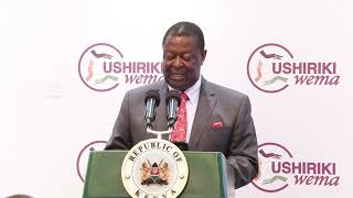 Mudavadi New guidelines to boost antenatal care unveiled [upl. by Thetos107]