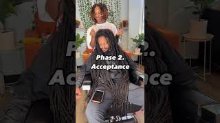 He was mad she charged him extra for knee length locs 🤷🏽‍♀️ [upl. by Biron754]