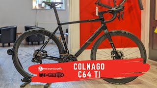 Colnago C68 Titanium  Black and Gold – 51 [upl. by Jacquie647]