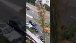 poursuite police scooter motard policier motard en france النقل البحري الجزائري إلى الجزائر [upl. by Sayed]