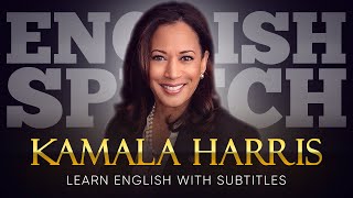 ENGLISH SPEECH  KAMALA HARRIS We’re not going back English Subtitles [upl. by Arbuckle]