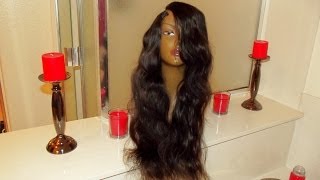 Blonde Streaks To Blonde Ombre LShape Side wig HER MANE SEDUCTION HAIR CO Initial Thoughts [upl. by Ross]