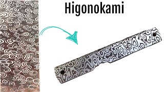 Making of a Mokume Gane handle shell for a Higonokami in silver amp copper japanese handicrafts 木目金 [upl. by Sualokin]