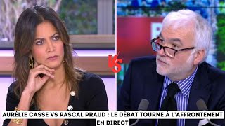 Aurélie Casse vs Pascal Praud  le débat tourne à l’affrontement en direct [upl. by Joash]