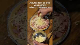 Astuce Pizza  améliorer une pizza premier prix [upl. by Nixon]