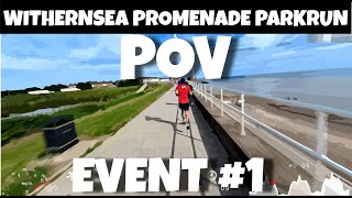 Withernsea Promenade Parkrun Full POV  Event No 1 [upl. by Renat]