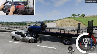 BeamNG Drive  Volante Logitech G29GAMEPLAY [upl. by Renruojos]