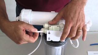 How to install an automatic shut of valve on your reverse osmosis system [upl. by Randie]