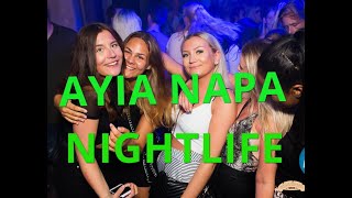 Ayia Napa NIGHTLIFE 2019 CYPRUS [upl. by Seibold]