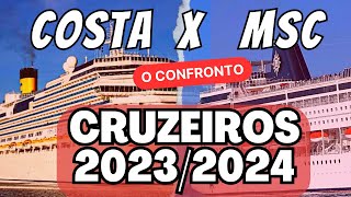 CRUZEIROS 20232024 MSC OU COSTA COMO PAGAR MAIS BARATO [upl. by Gerhardt766]