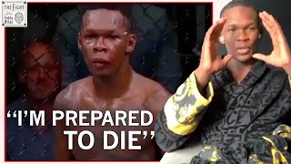 Israel Adesanya explains to Teddy Atlas the quotIm Prepared to Diequot comment in Kelvin Gastelum fight [upl. by Plotkin]