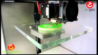 Zim by Zeepro  3D printer Demo [upl. by Flann332]