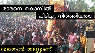 Thechikottukavu Ramachandranരാമനെ കൊമ്പിൽ പിടിച്ചു നിർത്തിയ രാമേട്ടൻ മാസ്സാണ് [upl. by Meier]