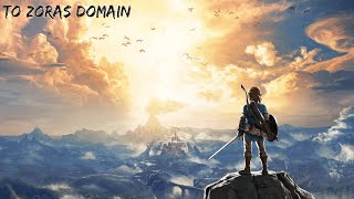 The legend of Zelda BOTW to zoras domain [upl. by Lennor]