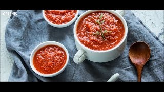 Greenis Blender Recipe Fresh Tomato Sauce [upl. by Kliman]