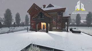 3D VISUALIZATION OF 1200SFT HOUSE DESIGN BY RECOMINFRASTRUCTURES [upl. by Irami177]