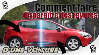 Comment faire disparaître des rayures sur une voiture [upl. by Alyn631]