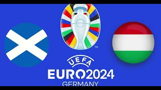 Résumé Ecosse  Hongrie  Euro 2024 [upl. by Ekle]