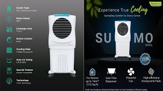 Buy Air Cooler at Best Price  Symphony Air Cooler SUMO 40 XL  Air Cooler for Home aircooler [upl. by Xonk]