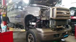 Ford Excursion Body Removal [upl. by Titus836]