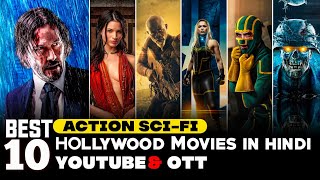 Top 10 Best Action Hollywood Movies in Hindi  New Hollywood movies  Movies cloud [upl. by Merci88]