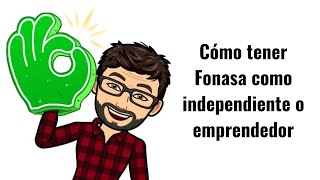 Cómo tener Fonasa como independiente o emprendedor [upl. by Acimehs]